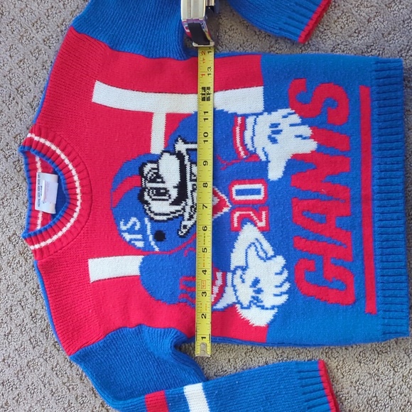 Vintage New York Giants Mario Nintendo Sweater - Picture 6 of 7